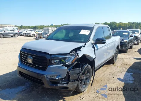 2023 Honda Ridgeline Black Edition z USA, uszkodzony, nr VIN 5FPYK3F88PB032001